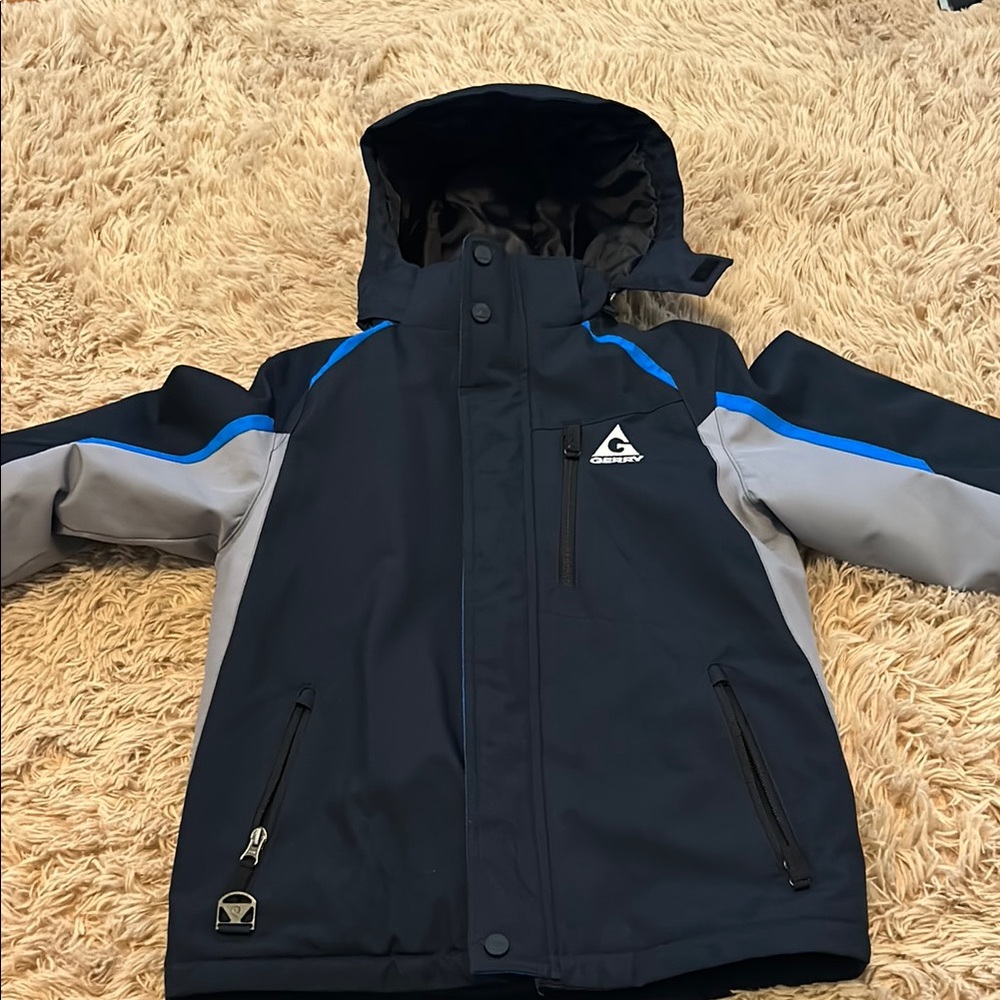 Gerry Weber Kids Puffer Jacket - Black and Blue